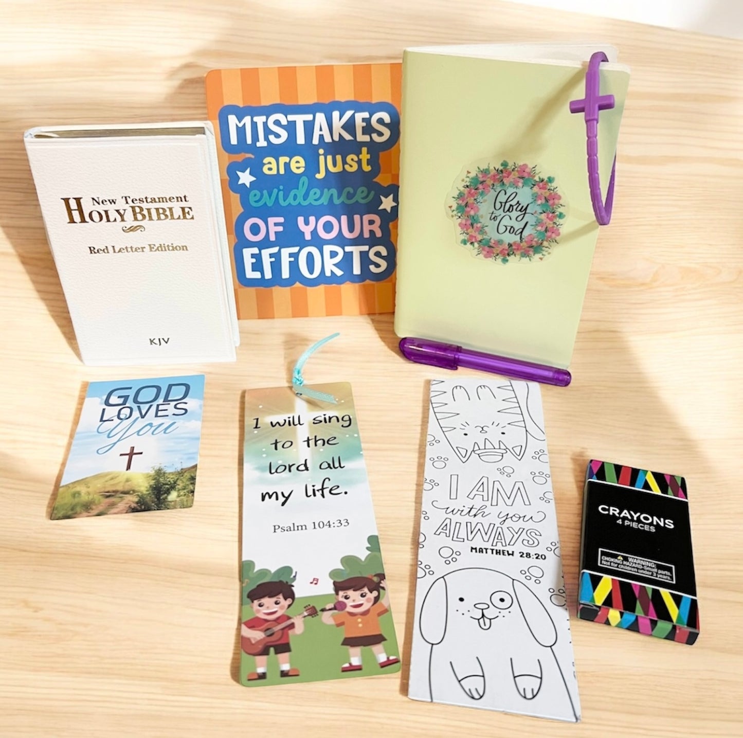 Kid’s Prayer Pack - Personalized | Busy Bag | Christian Gifts | Baptism Gift | VBS | Birthday Gift