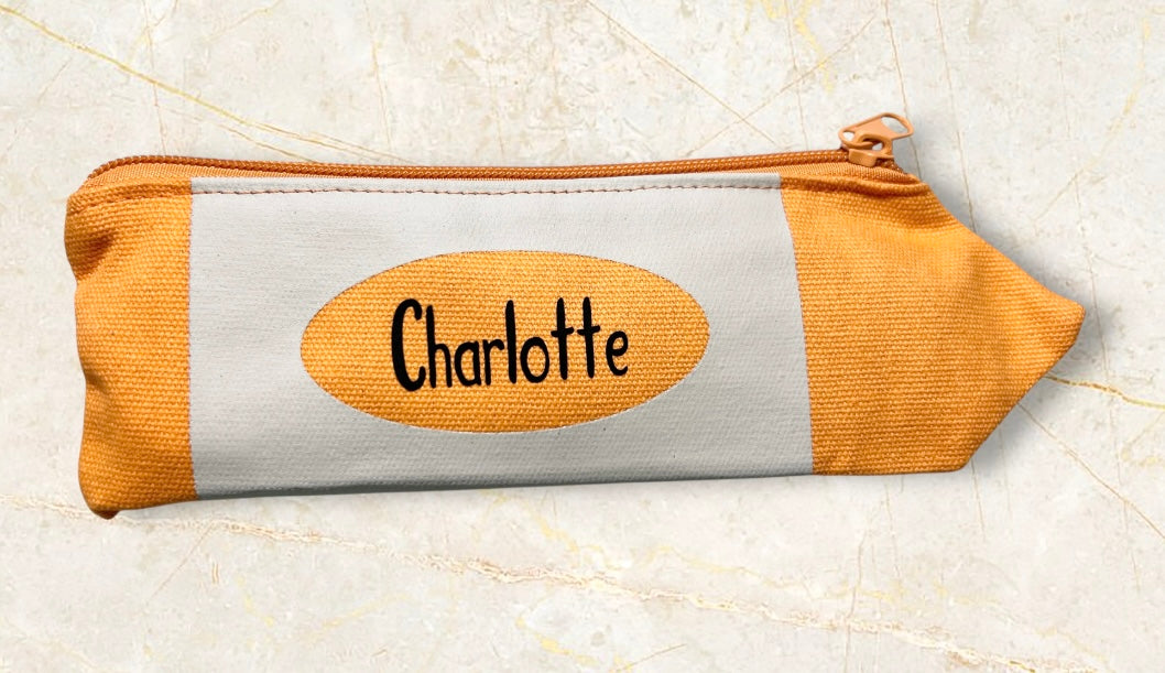 Custom Crayon/Pencil Pouch Bundle • Personalized • Busy Bag • Back to school • Shipping included