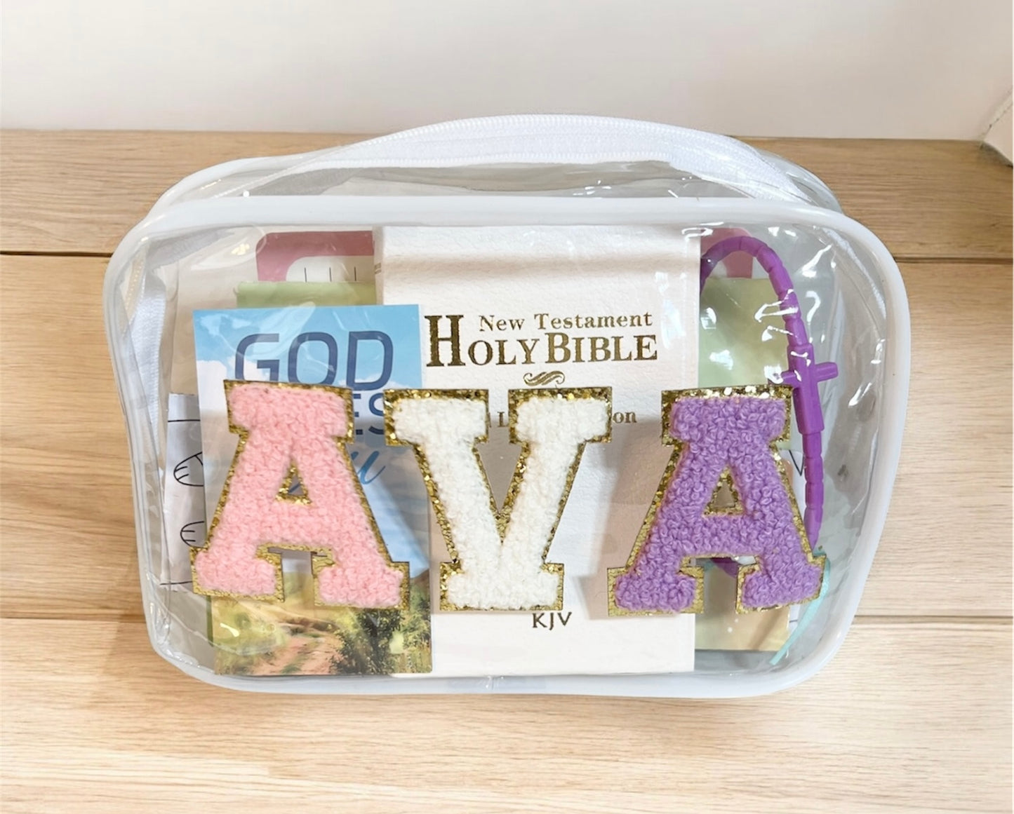 Kid’s Prayer Pack - Personalized | Busy Bag | Christian Gifts | Baptism Gift | VBS | Birthday Gift