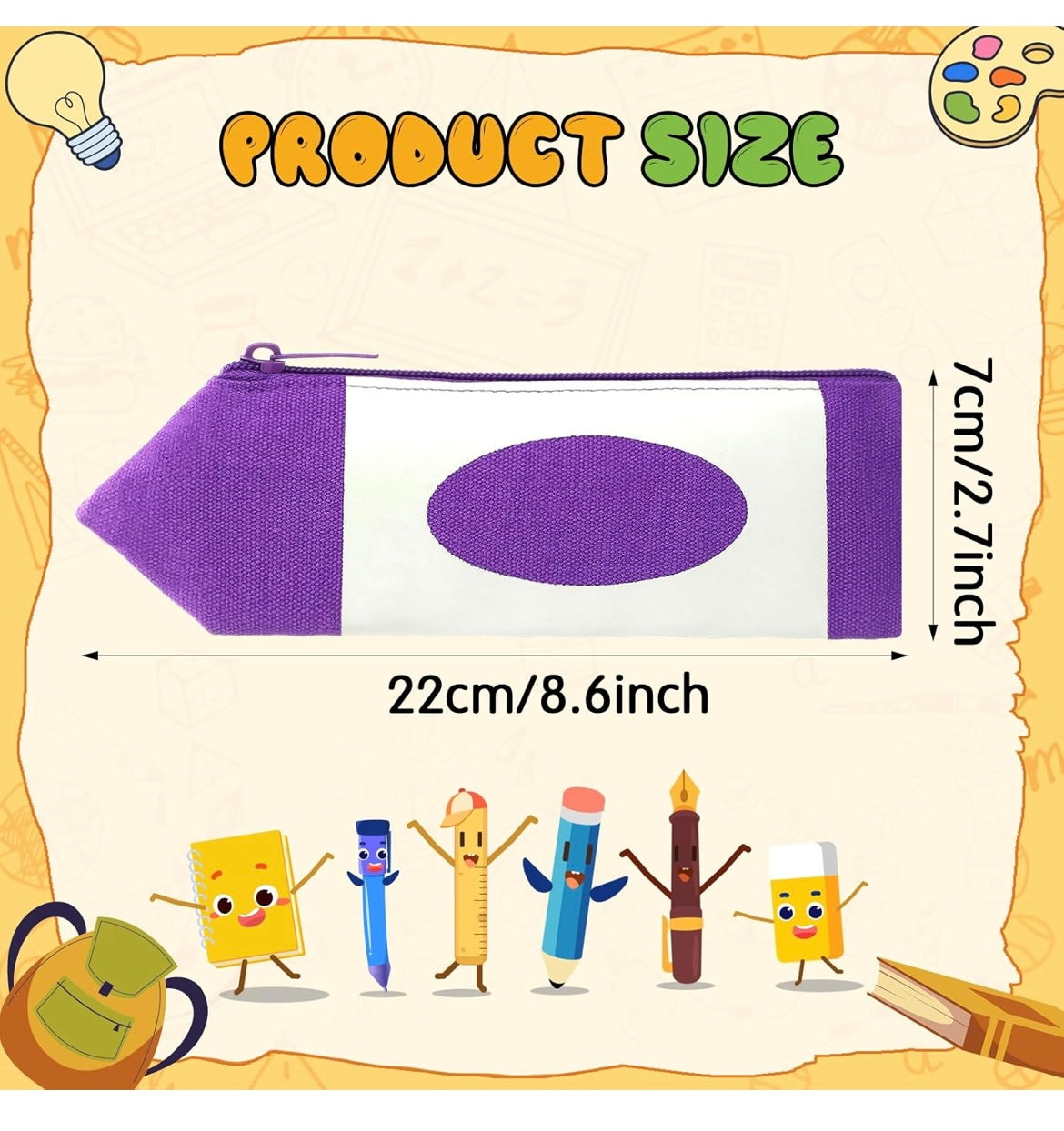 Custom Crayon/Pencil Pouch Bundle • Personalized • Busy Bag • Back to school • Shipping included