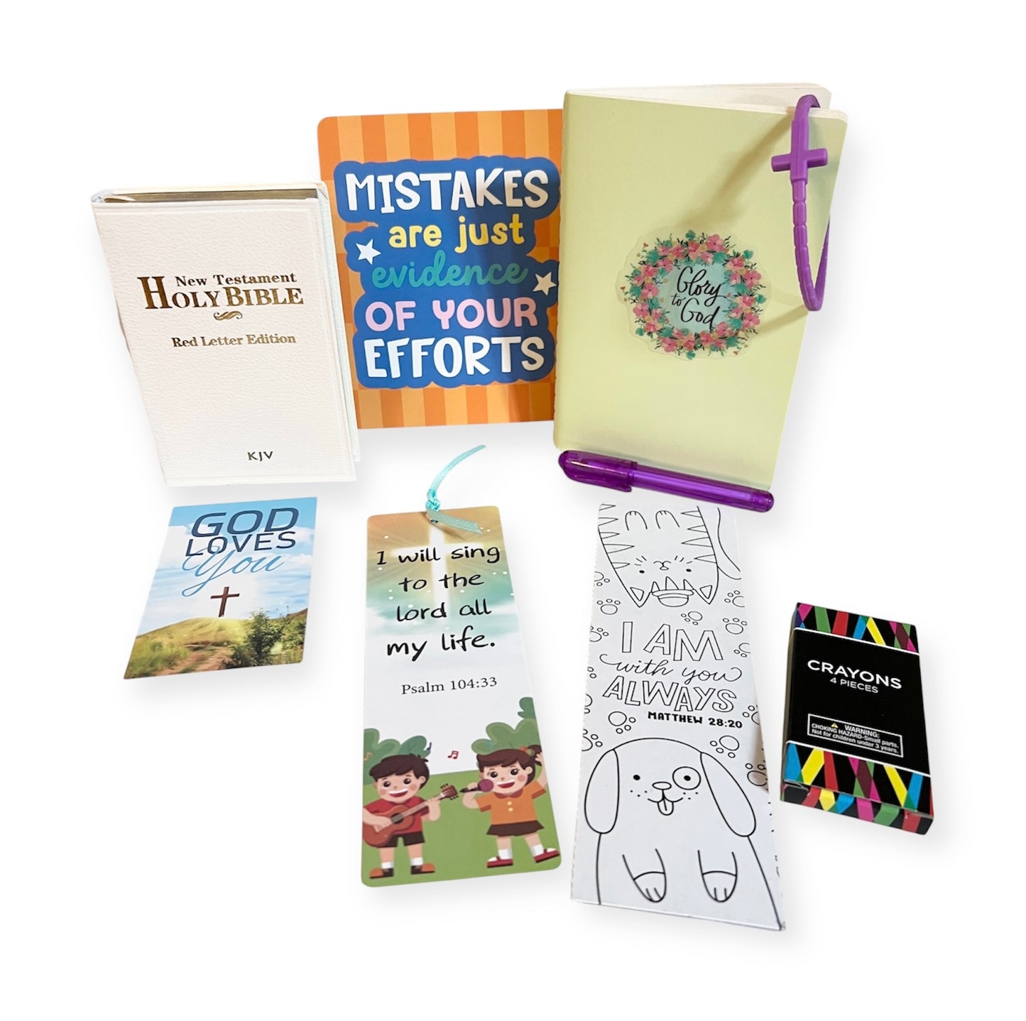 Kid’s Prayer Pack - Personalized | Busy Bag | Christian Gifts | Baptism Gift | VBS | Birthday Gift