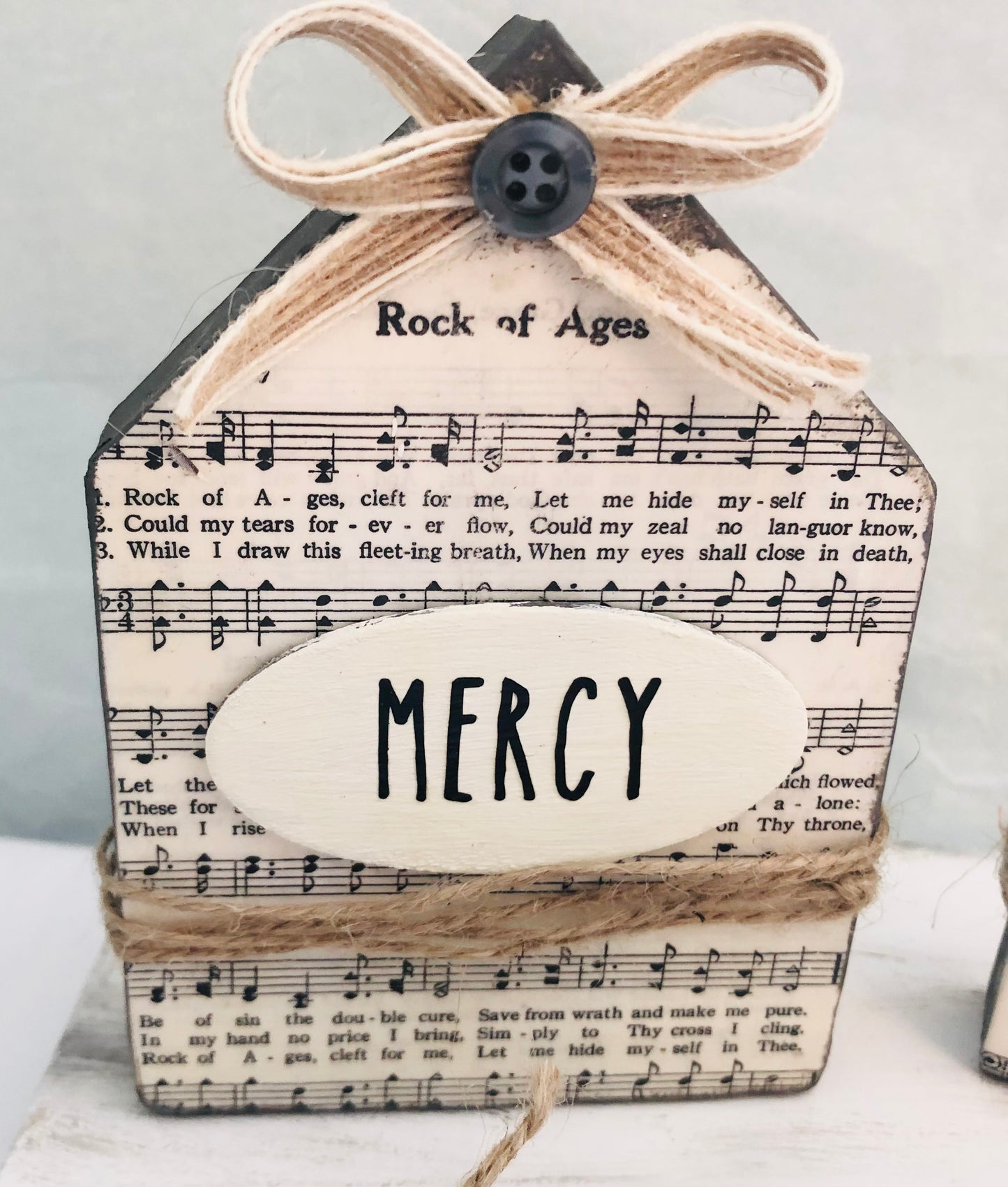 Christian Hymn Decor Set - Could also design with Christmas music