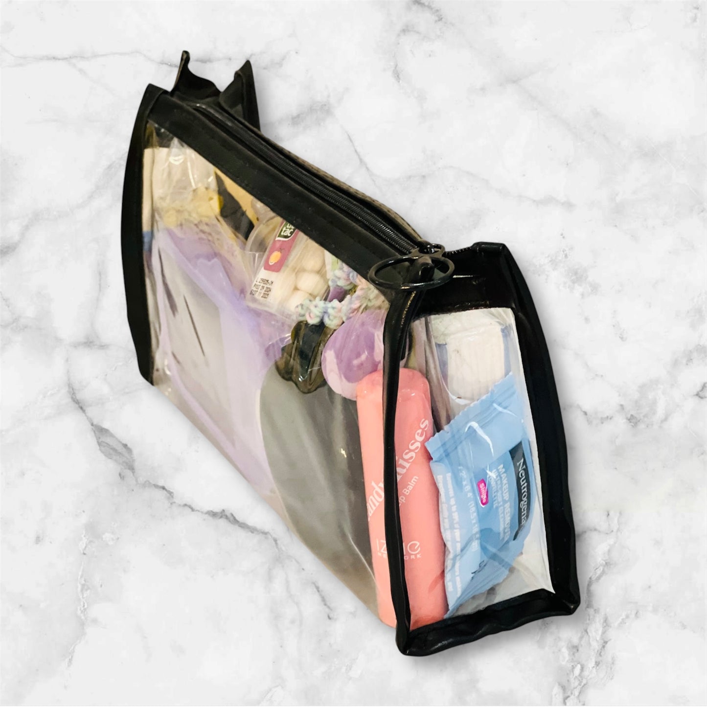 Custom Kit:  “On the Go” • Personalized Pouch • With OR Without Items • Make up Bag • Bridal • Travel Bag • Slumber Party