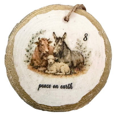 12 Days of Nativity Ornament Set