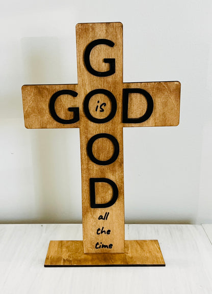 Custom God is Good, All the Time | Framed or Unframed | Handmade | Christian Gifts | Pastor Gifts | Sunday School