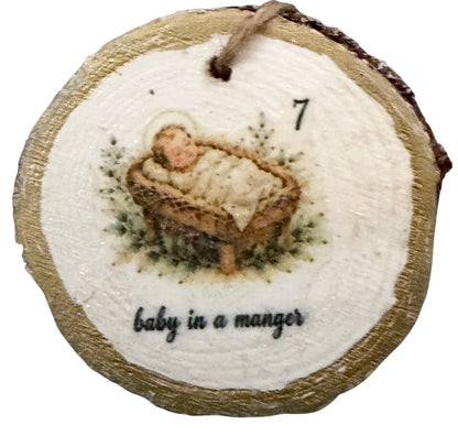 12 Days of Nativity Ornament Set