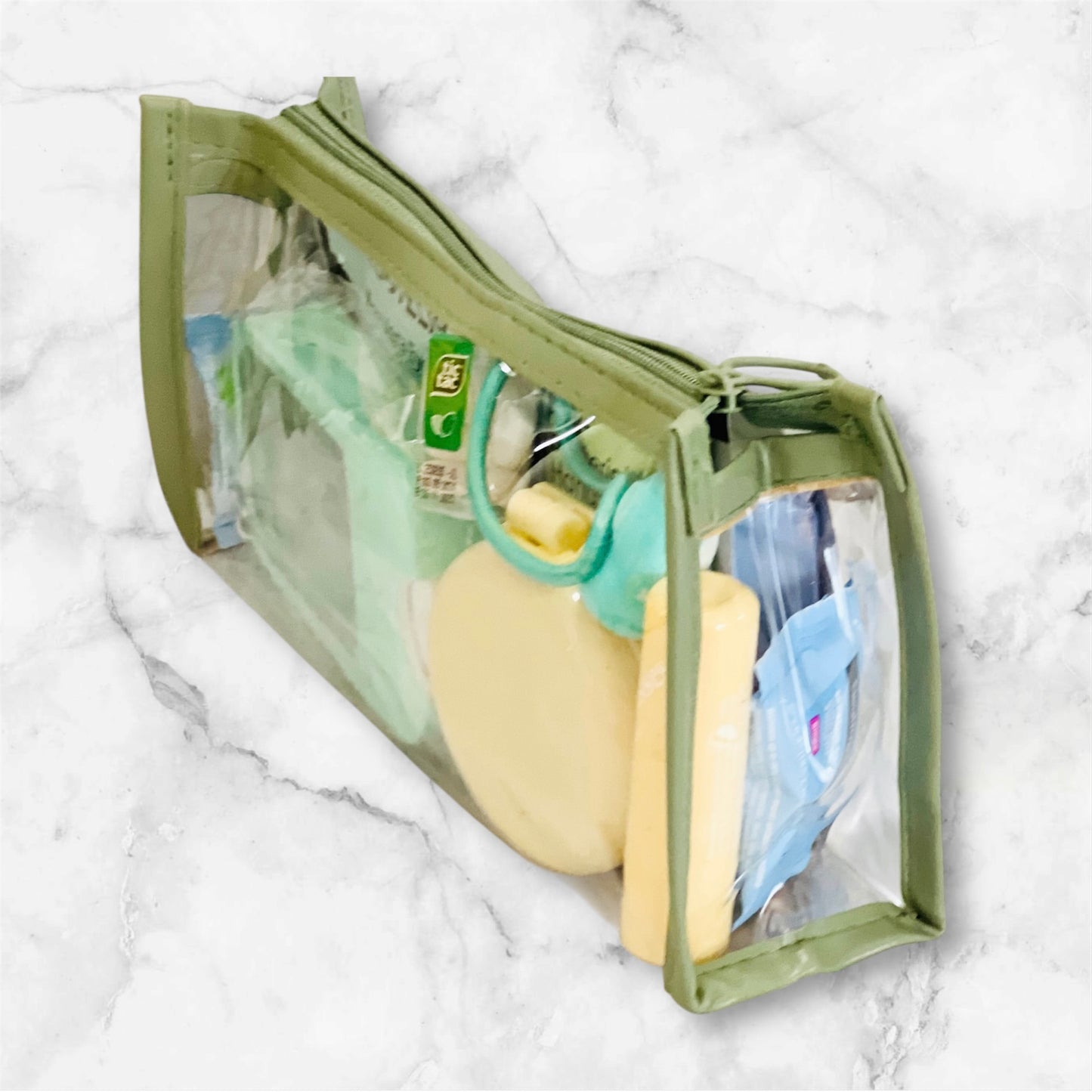 Custom Kit:  “On the Go” • Personalized Pouch • With OR Without Items • Make up Bag • Bridal • Travel Bag • Slumber Party