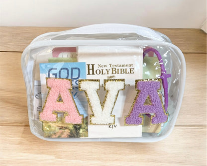 Kid’s Prayer Pack - Personalized | Busy Bag | Christian Gifts | Baptism Gift | VBS | Birthday Gift