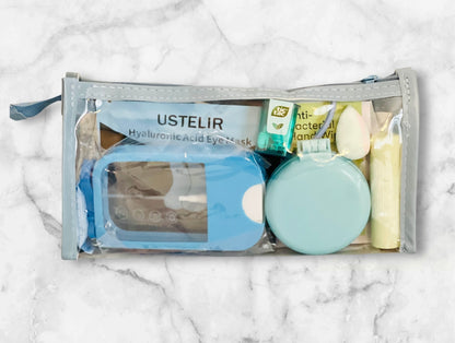 Custom Kit:  “On the Go” • Personalized Pouch • With OR Without Items • Make up Bag • Bridal • Travel Bag • Slumber Party