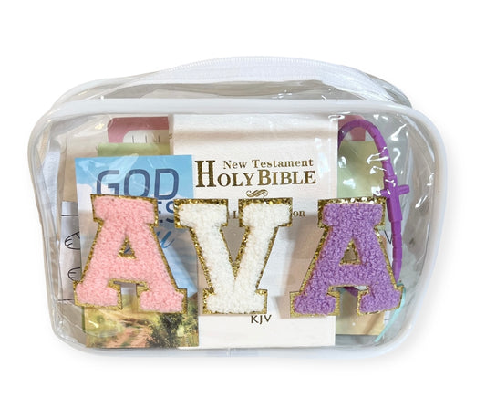 Kid’s Prayer Pack - Personalized | Busy Bag | Christian Gifts | Baptism Gift | VBS | Birthday Gift