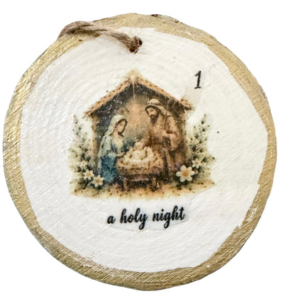 12 Days of Nativity Ornament Set