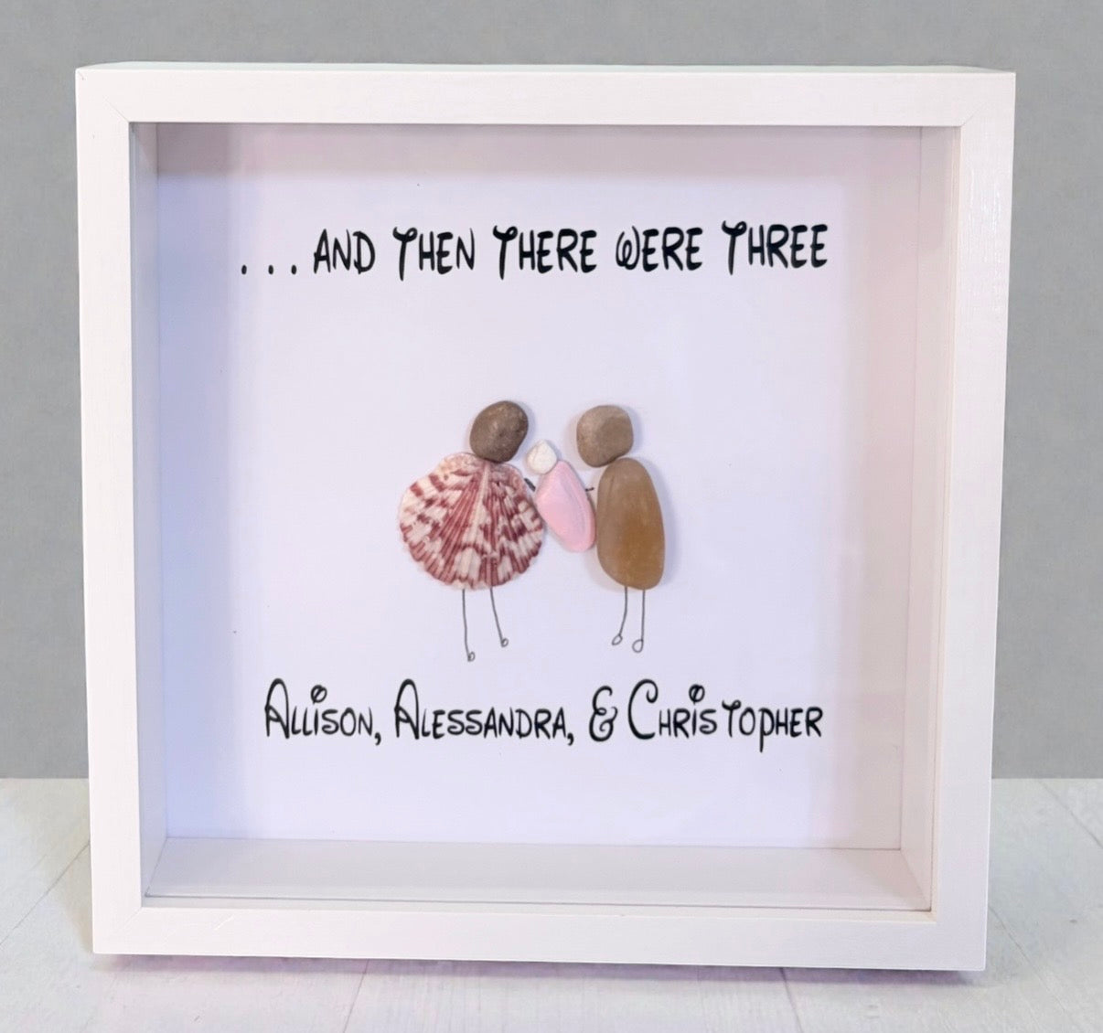Baby Gift Shadow Box- Personalized