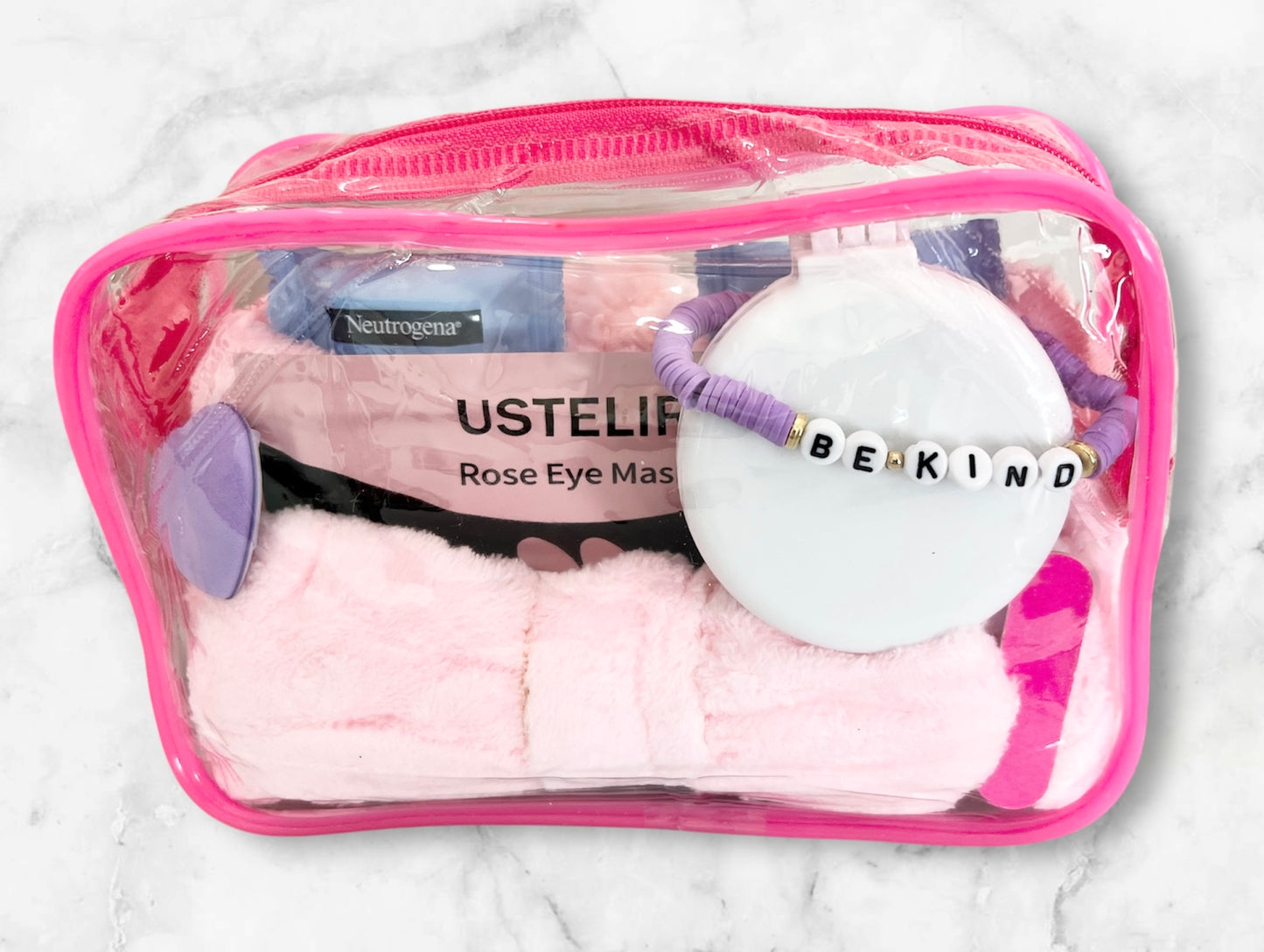 Custom Kit: “Slumber Party” - Two Personalized Spa Themed Gift Sets | Birthday | Sorority Gifts| Sweet 16 | Mommy Daughter Night