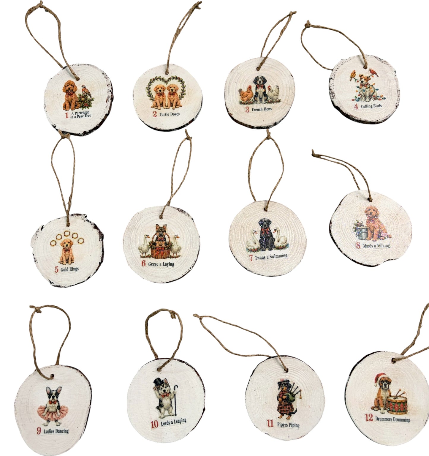 12 Days of Christmas - Dog Themed
