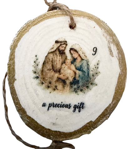 12 Days of Nativity Ornament Set