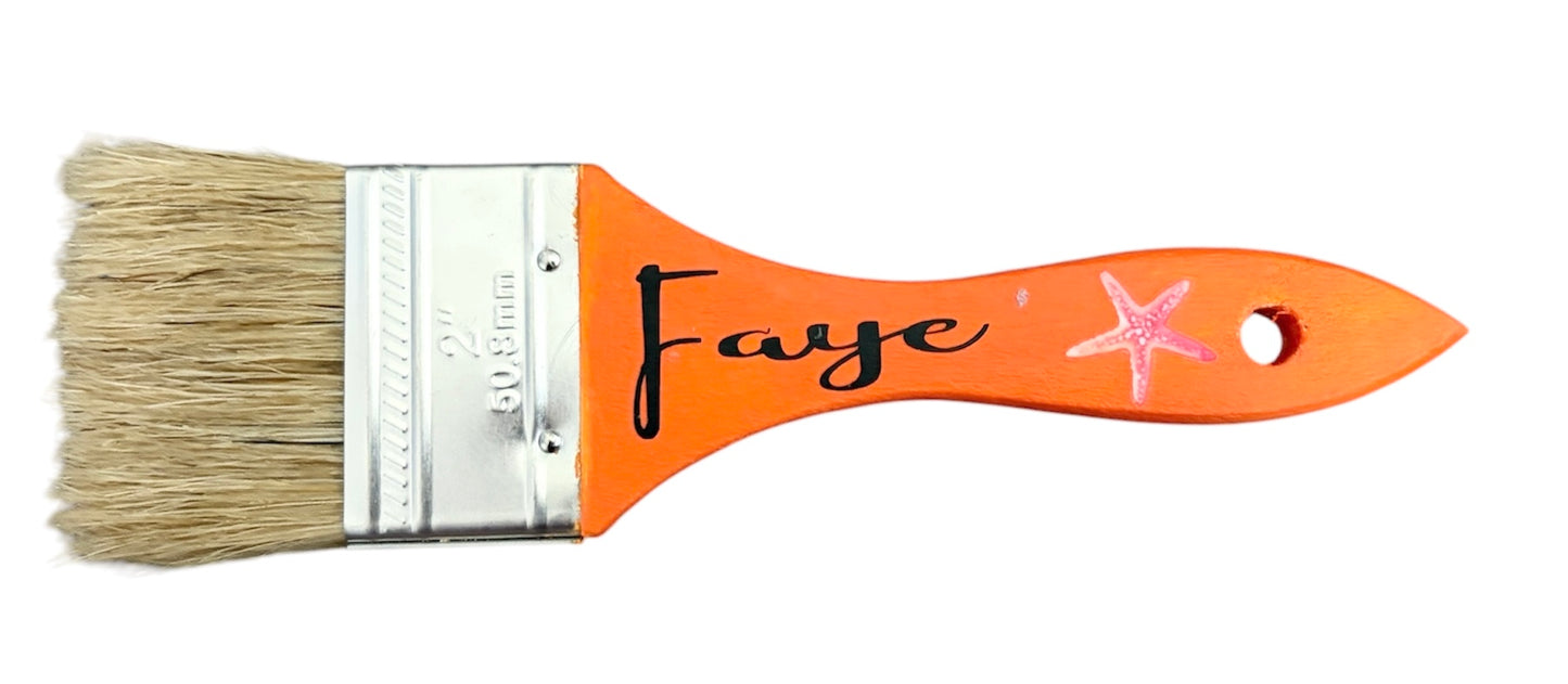 Beachy Brushes - Custom & Personalized - Various Colors