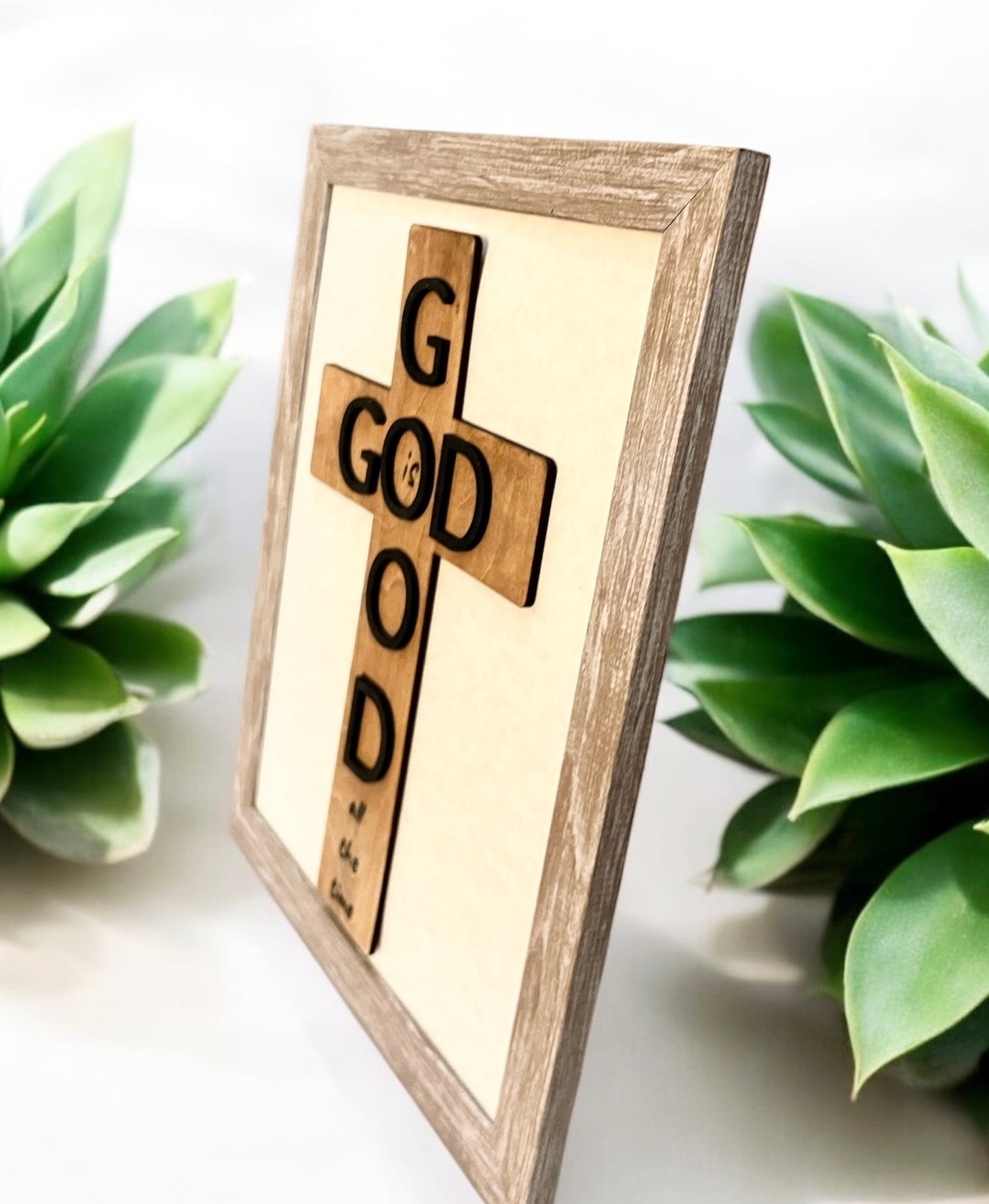 Custom God is Good, All the Time | Framed or Unframed | Handmade | Christian Gifts | Pastor Gifts | Sunday School